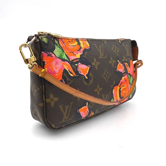 LV Stephen Sprouse Pochette accessoires - Model : Roses - Good condition - Picture 6 of 16